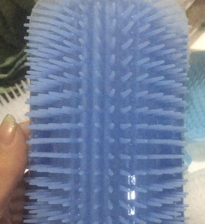 Massager for Cats Pet Products Pets Goods Brush Remove Hair Comb Grooming Table Dogs Care Accessories Things Strip  Soft Cat Massage Brushes Wall Mounted Scraper for Kitten