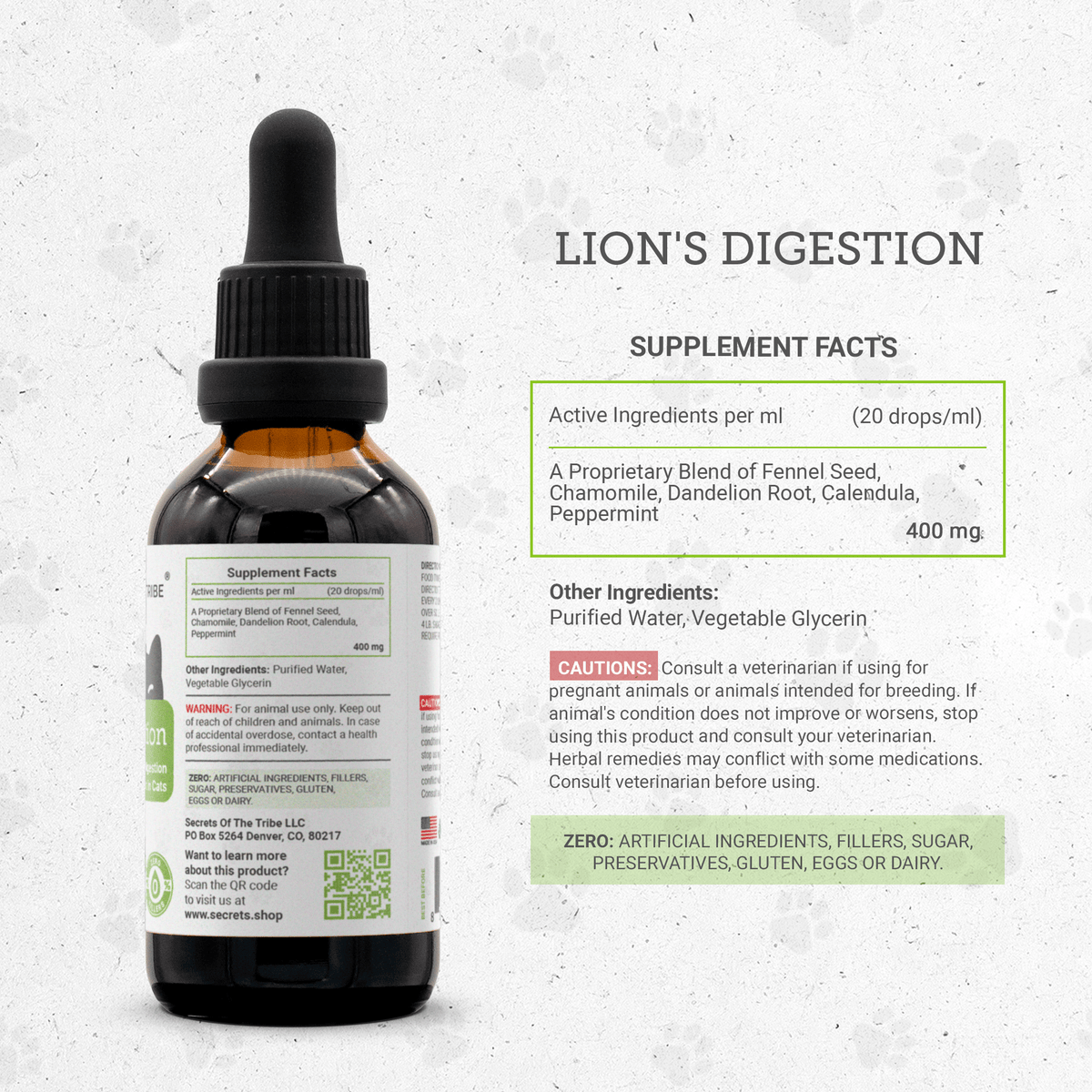 Lion's Digestion - Healthy Digestion Support in Cats